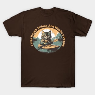 I Like Kayak Fishing And Maybe 3 People T-Shirt